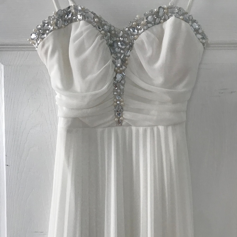 White Prom Dress